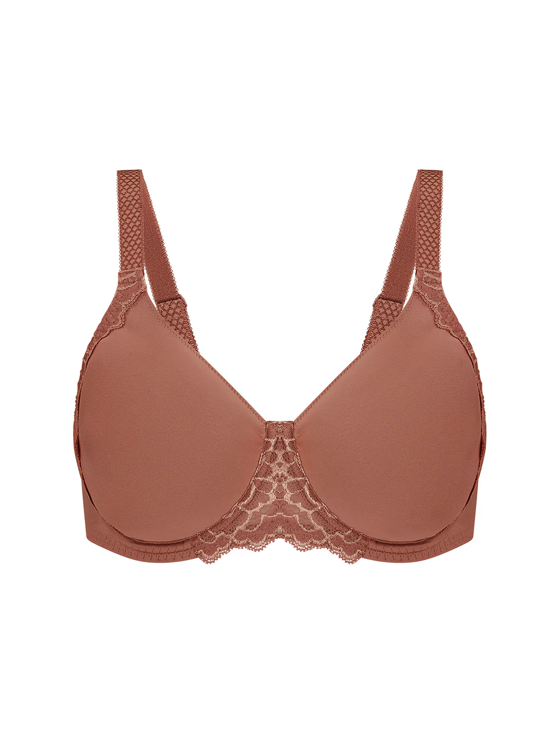 Soutien-gorge avec armatures moulé rigide - Brun coco – Image 7