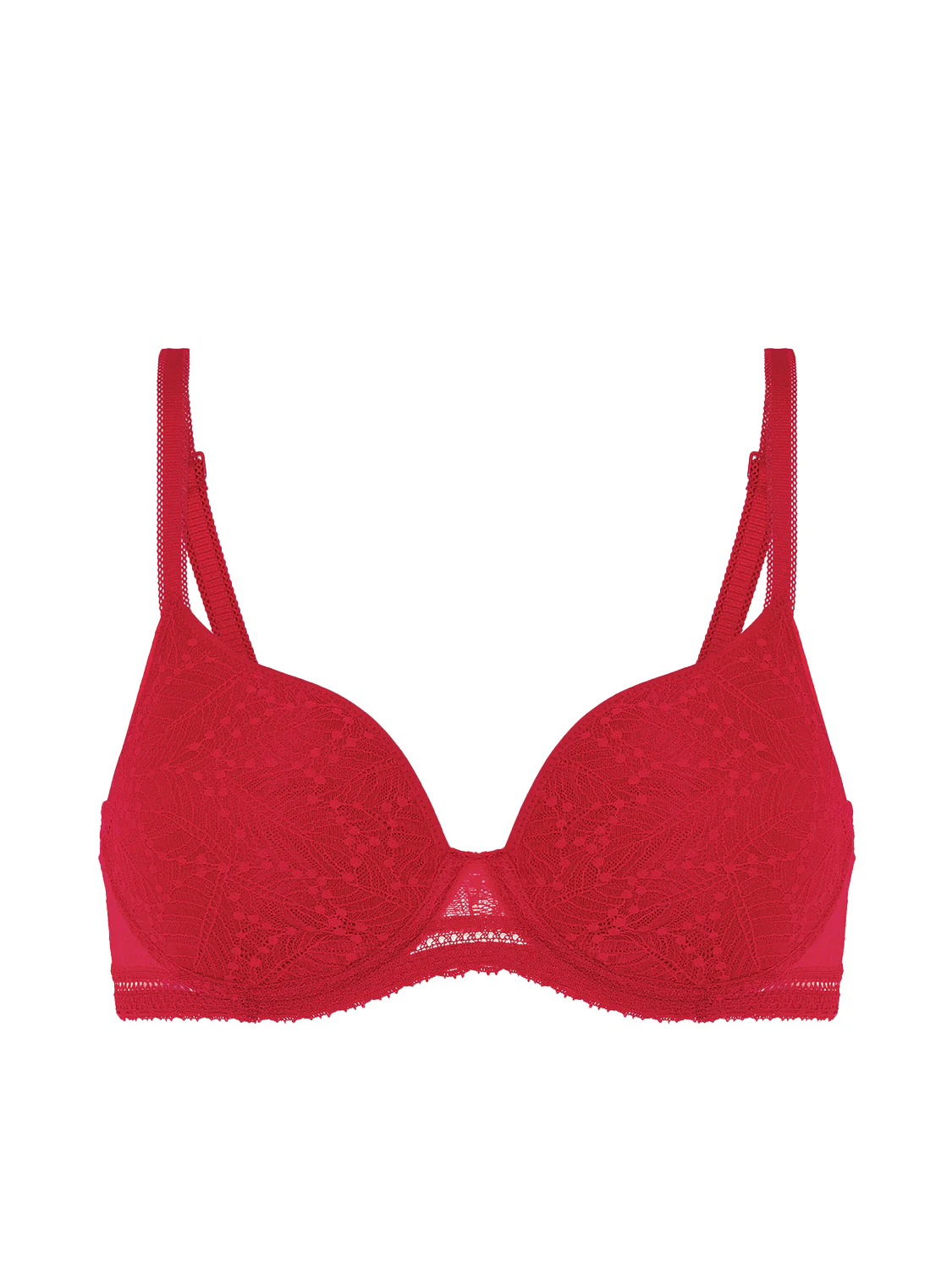 Soutien-gorge spacer décolleté plongeant - Rubis/rose – Image 7