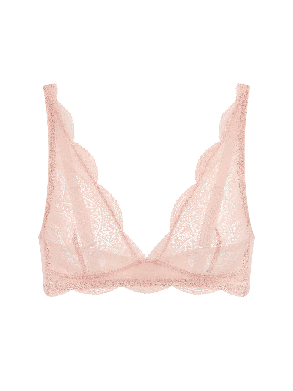 Soutien-gorge triangle sans-armatures - Peau Rosée – Image 9