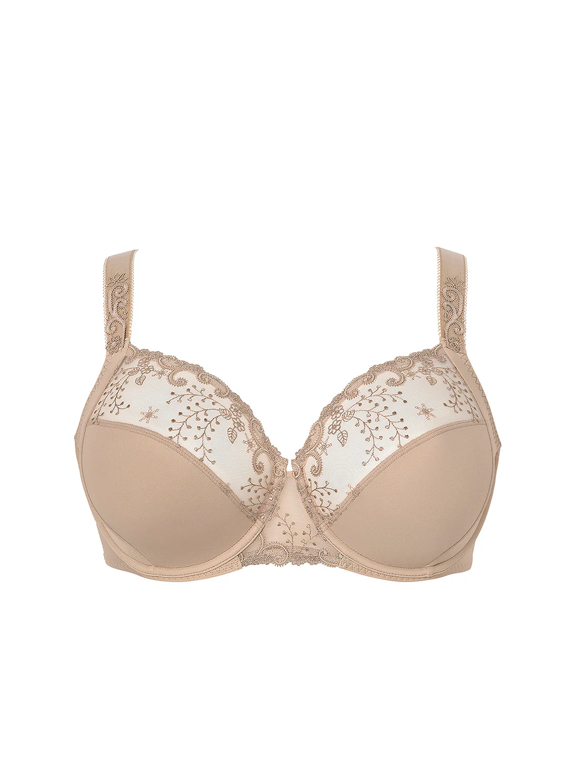 Soutien-gorge avec armatures emboitant - Peau – Image 3