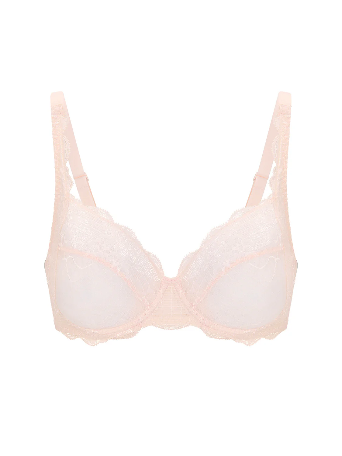 Soutien-gorge avec armatures decollete carre - Rose sakura – Image 8