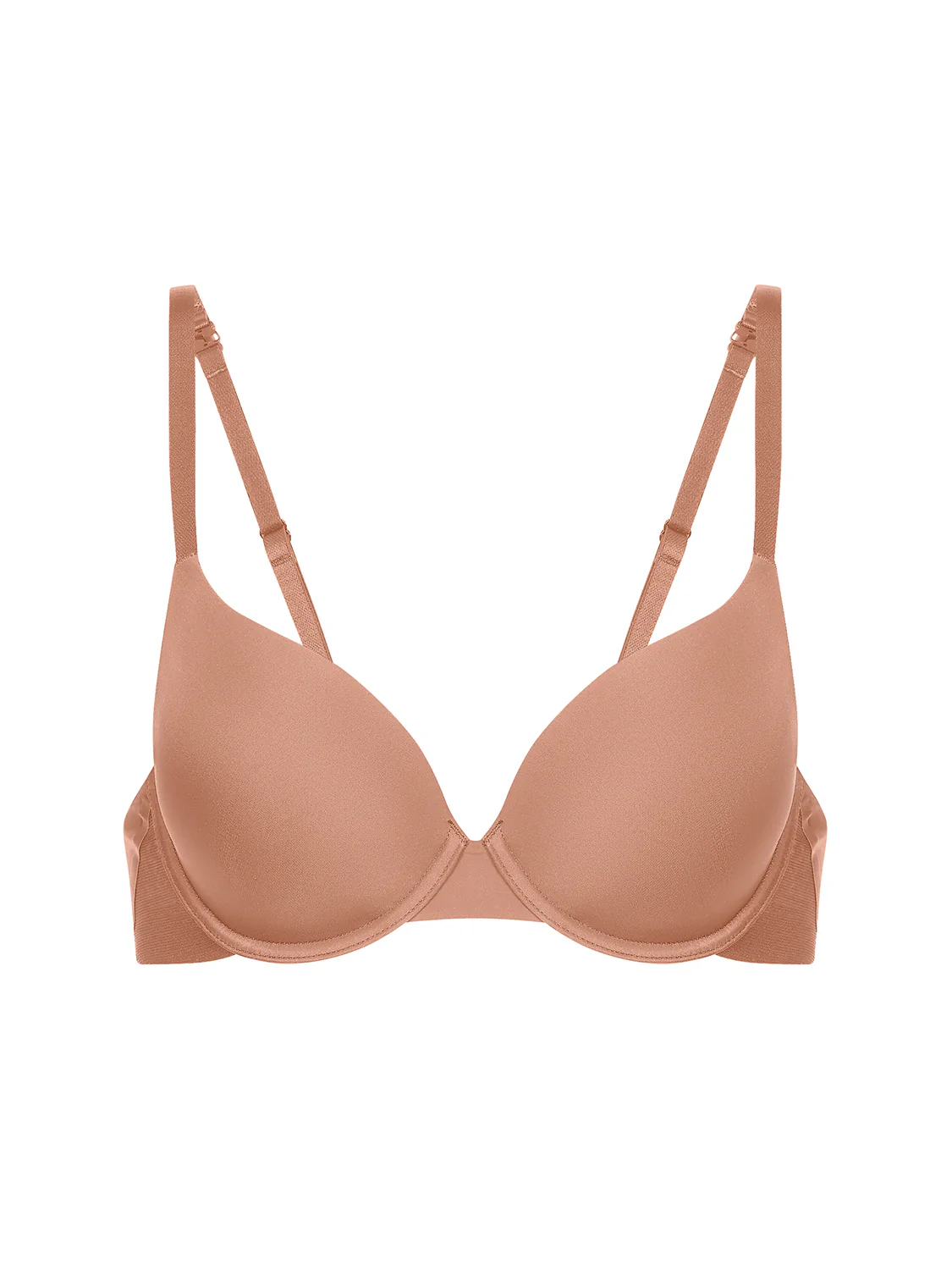 Soutien-gorge coque emboitante décolleté plongeant - Amaretto – Image 7