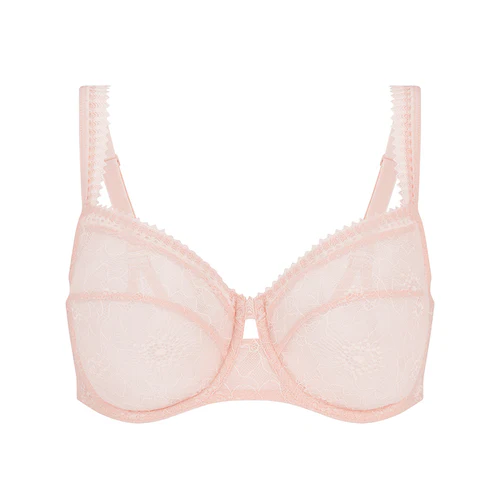 Soutien-gorge avec armature decollete carre - Poudre pétale – Image 8