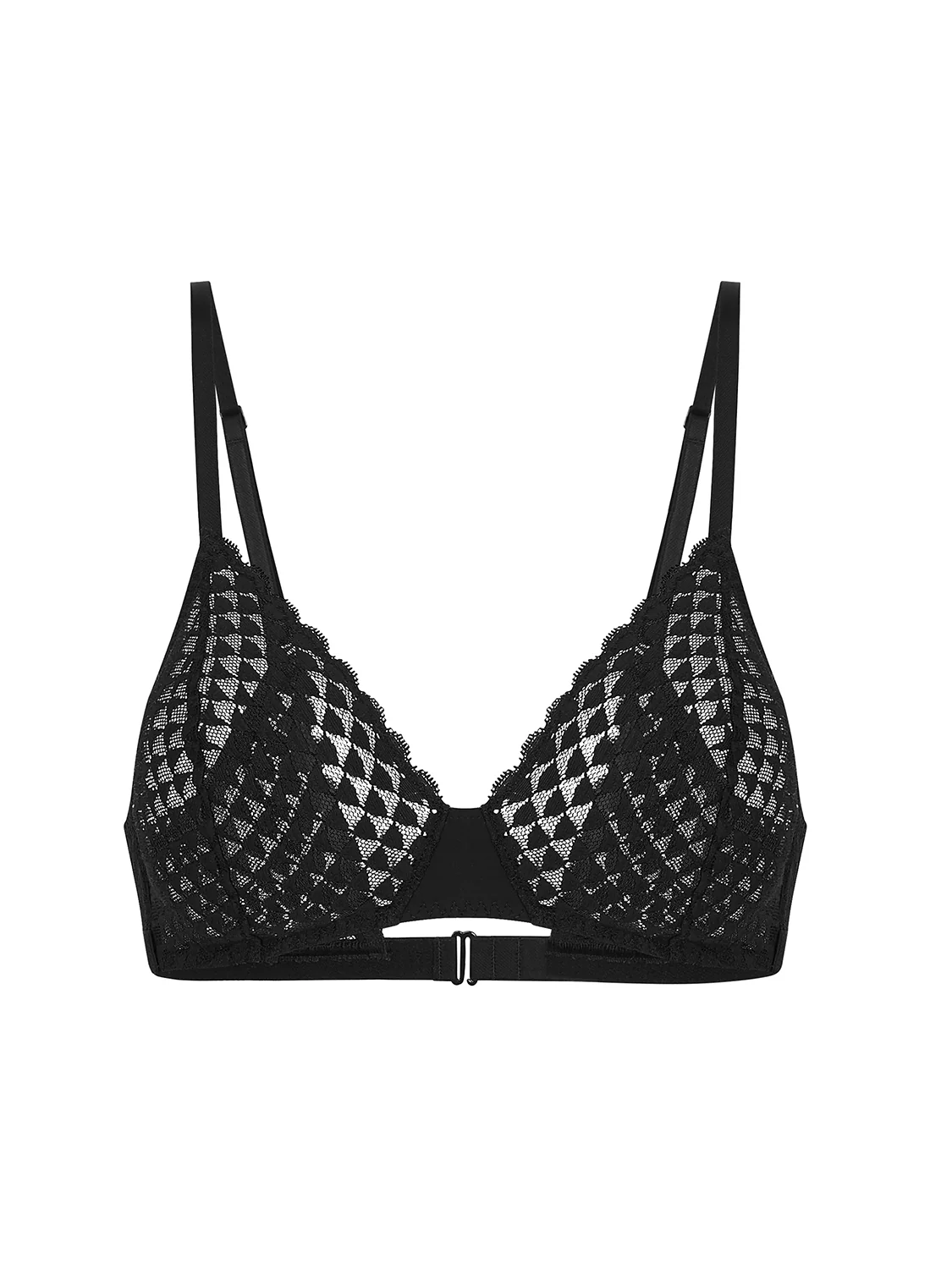 Soutien-gorge triangle sans-armatures - Noir – Image 5