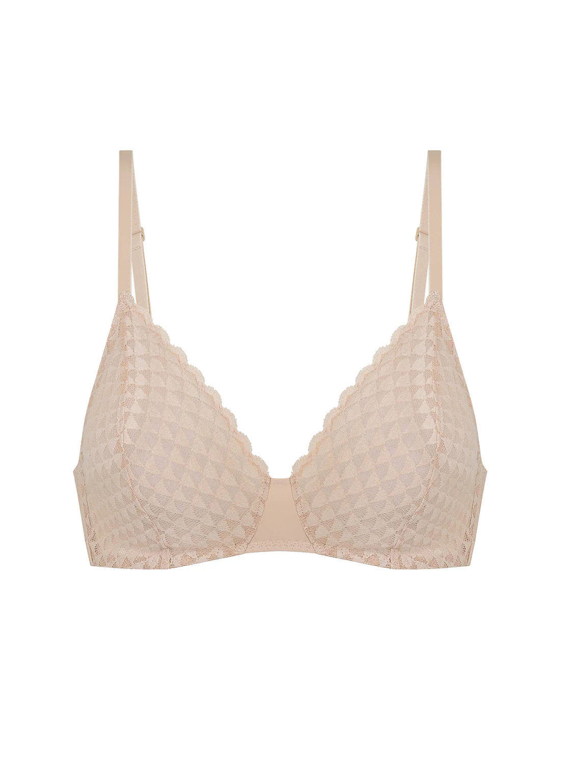 Soutien-gorge triangle sans-armatures - Peau Rosée – Image 8