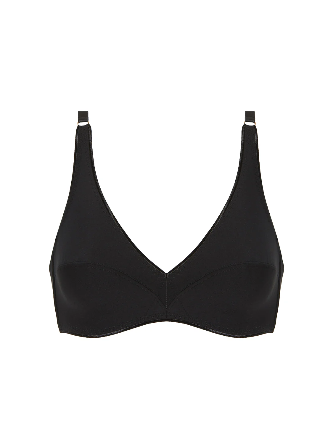 Soutien-gorge triangle sans-armatures - Noir – Image 6