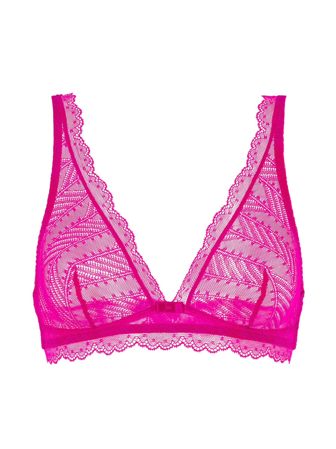 Soutien-gorge triangle sans-armatures - Rose Hibiscus – Image 7