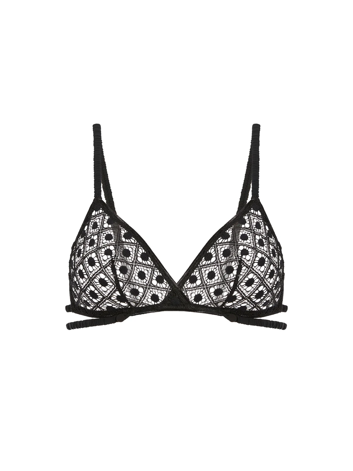 Soutien-gorge triangle sans-armatures - Noir – Image 9