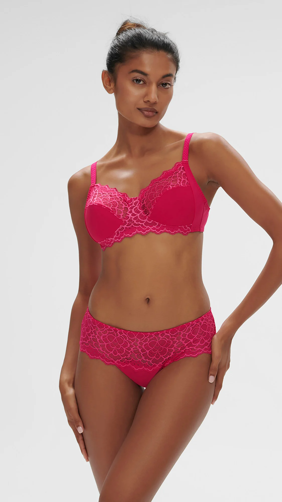 Soutien-gorge sans-armatures structuré - Rose Teaberry – Image 5