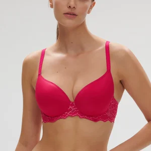 Soutien-gorge spacer décolleté plongeant - Rose Teaberry