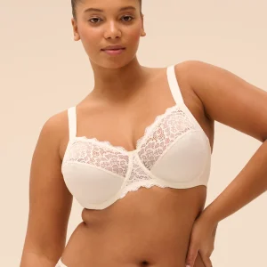 Soutien-gorge avec armatures emboîtant - Naturel
