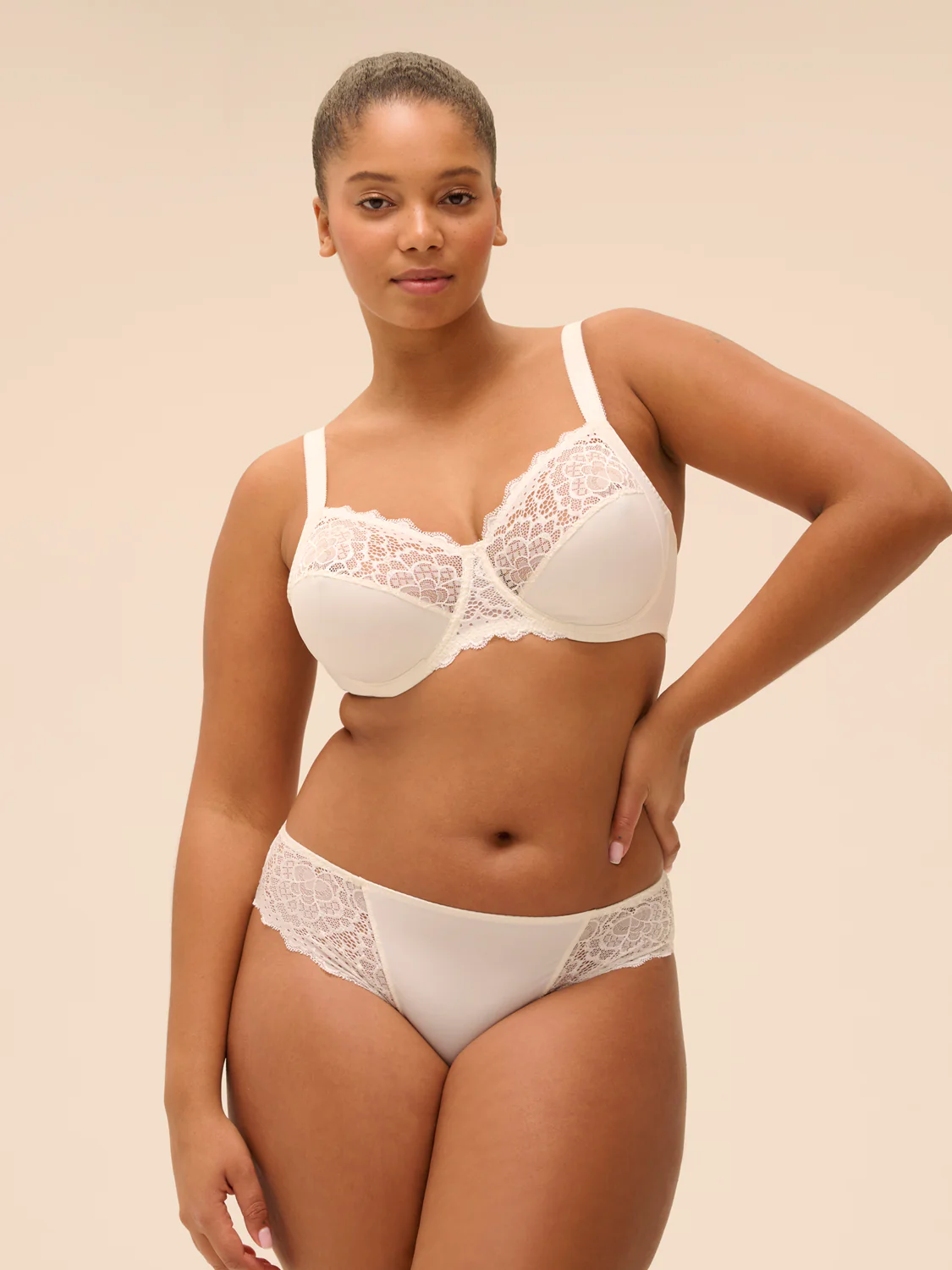 Soutien-gorge avec armatures emboîtant - Naturel – Image 5