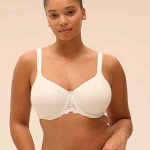 Soutien-gorge avec armatures moulé rigide - Naturel