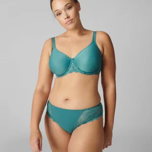 Soutien-gorge avec armatures moulé rigide - Vert Boréal