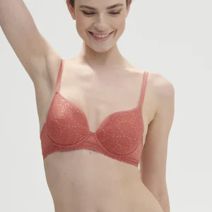 Soutien-gorge spacer décolleté plongeant - Rose Texas