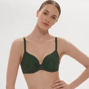 Soutien-gorge spacer décolleté plongeant - Vert Icône