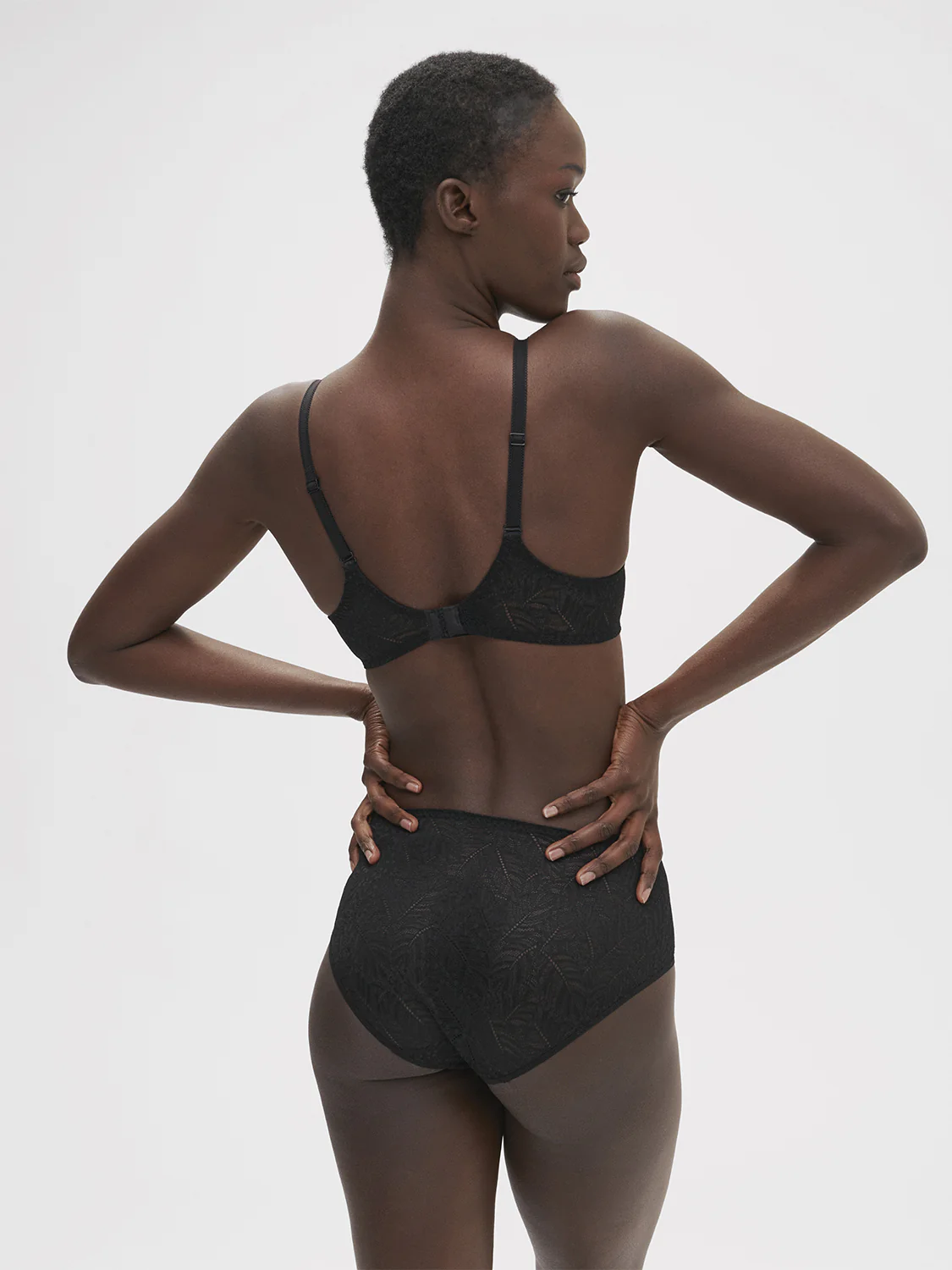 Culotte taille haute - Noir – Image 5