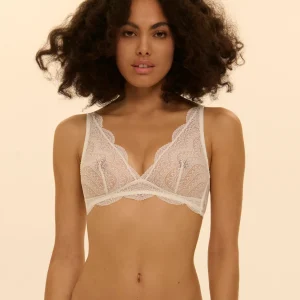 Soutien-gorge triangle sans-armatures - Naturel