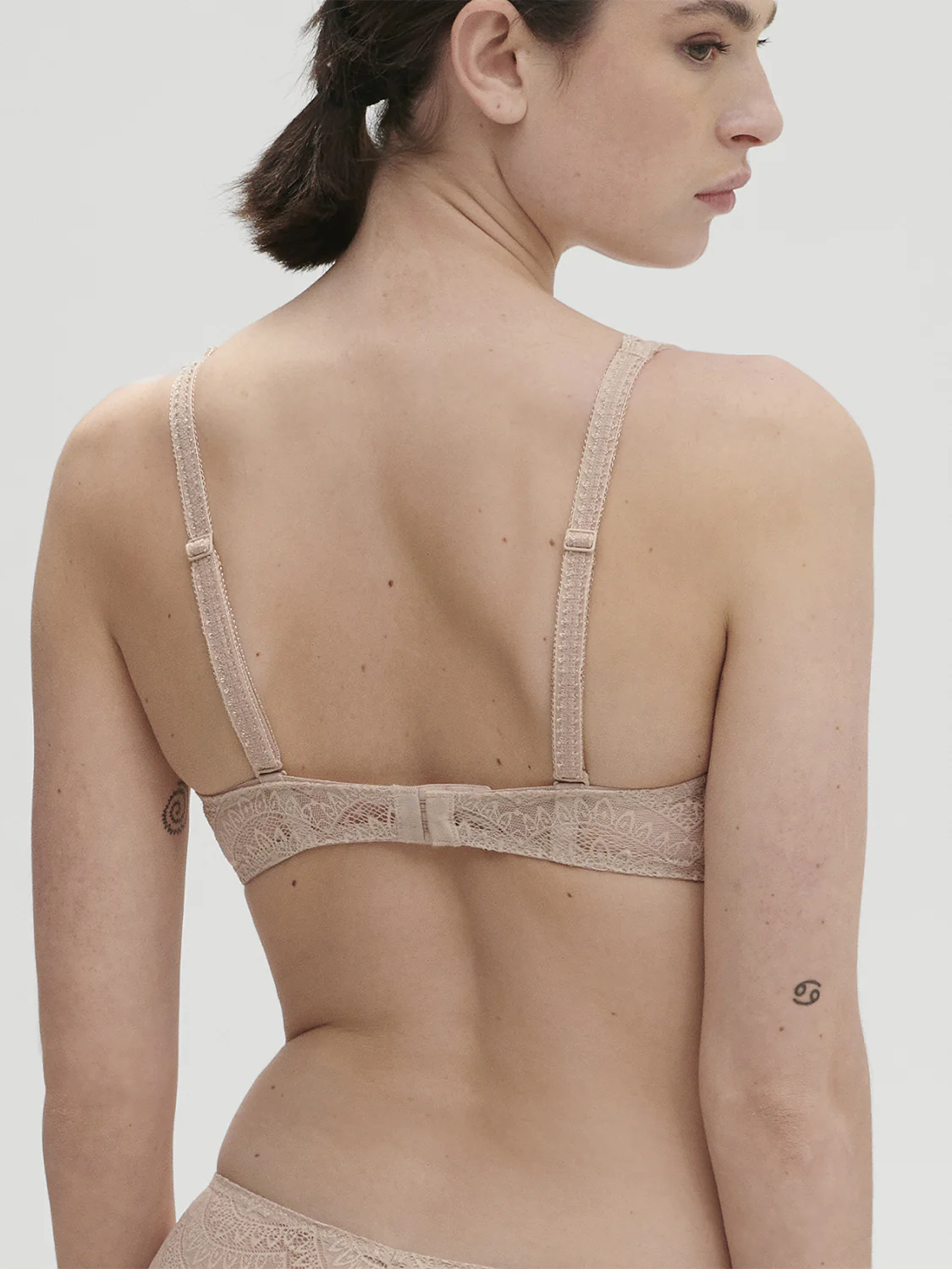 Soutien-gorge triangle sans-armatures - Peau Rosée – Image 3