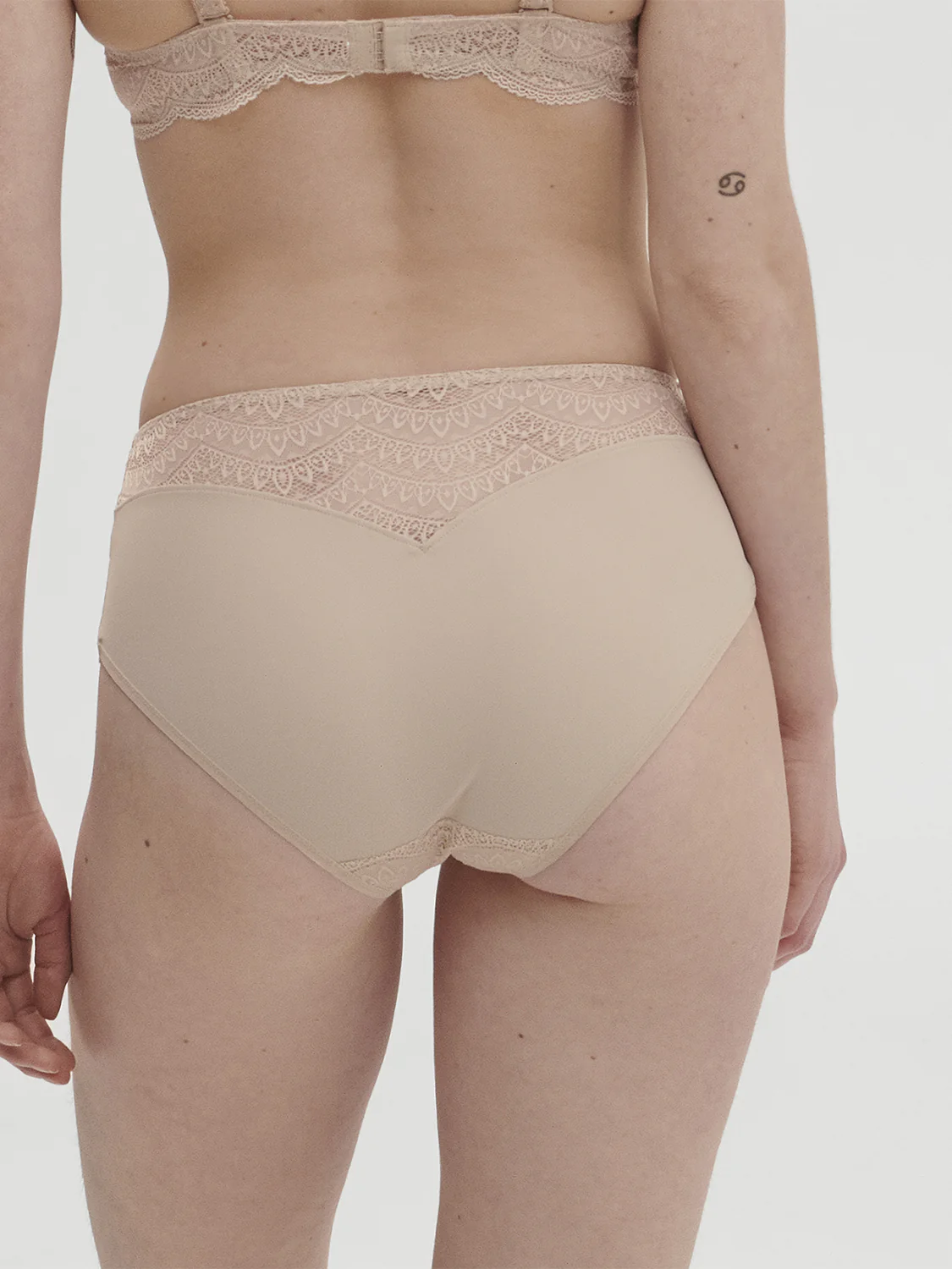 Culotte taille haute - Peau Rosée – Image 3