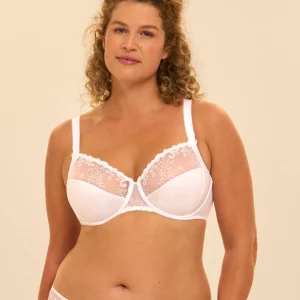 Soutien-gorge avec armatures emboitant - Blanc