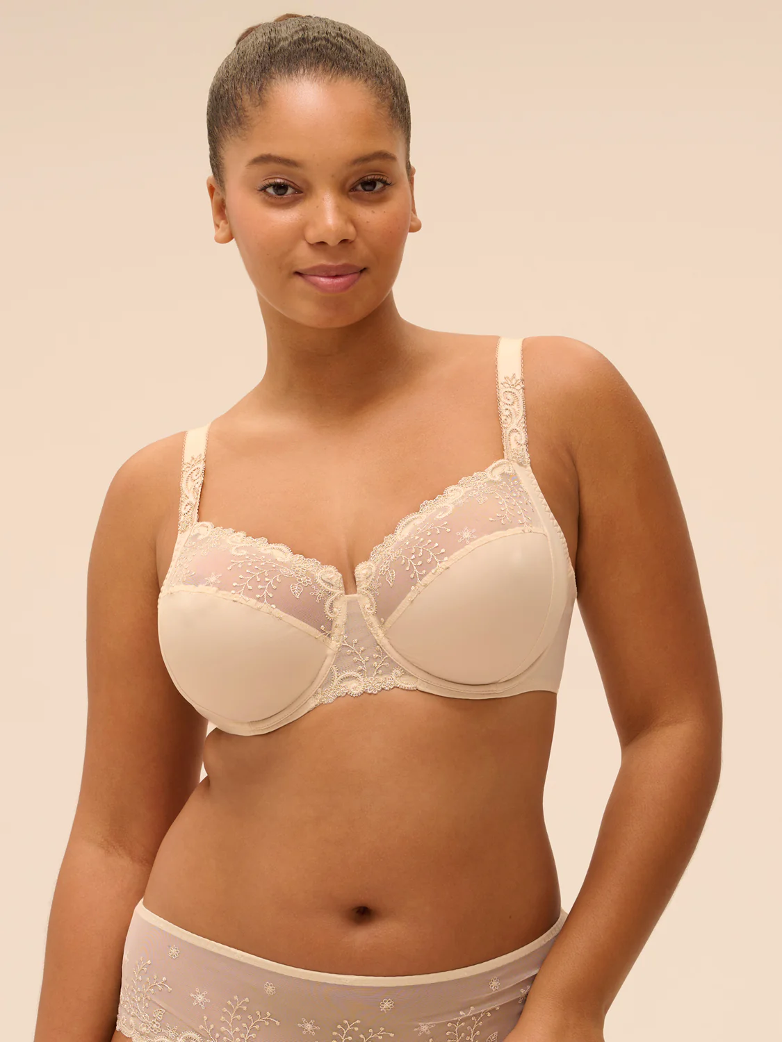 Soutien-gorge avec armatures emboitant - Beige Topaze – Image 2