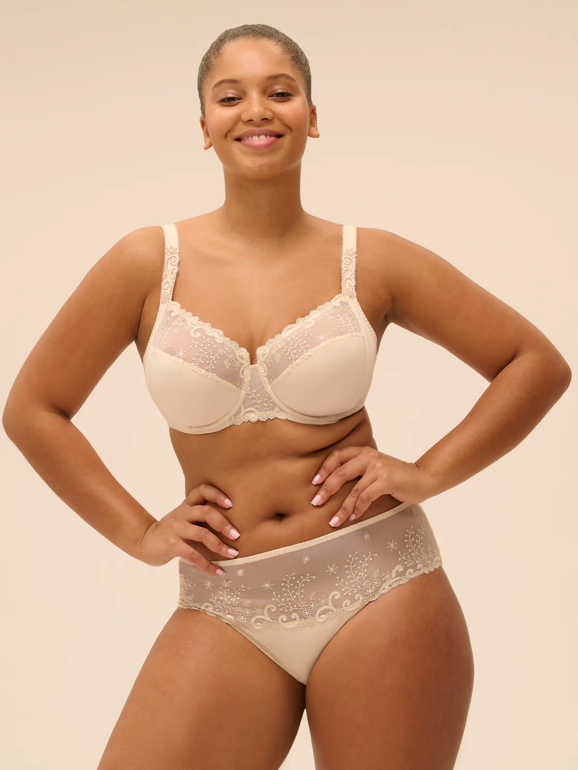 Soutien-gorge avec armatures emboitant - Beige Topaze – Image 5