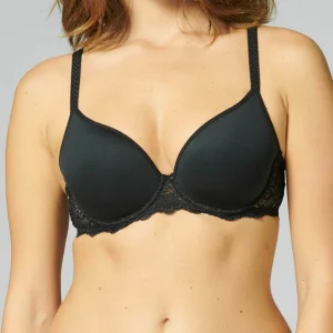 Soutien-gorge spacer décolleté plongeant - Noir