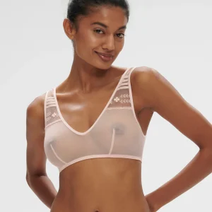 Soutien-gorge triangle sans-armatures - Poudre pétale