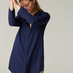 Nuisette manches longues - Bleu Nuit