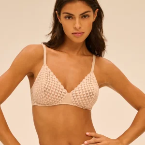 Soutien-gorge triangle sans-armatures - Peau Rosée