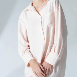 Nuisette manches longues - Rose pop