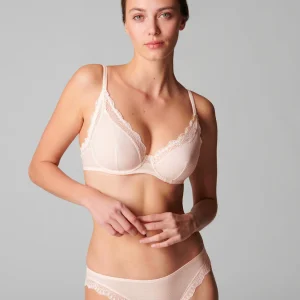 Soutien-gorge avec armatures décolleté - Rose sakura