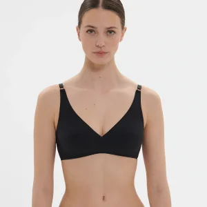 Soutien-gorge triangle sans-armatures - Noir
