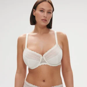 Soutien-gorge avec armature emboitant - Naturel