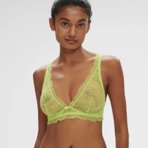 Soutien-gorge triangle sans-armatures - Lime