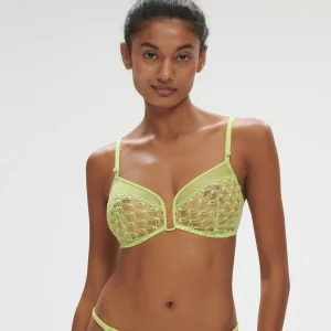 Soutien-gorge triangle sans-armatures - Lime