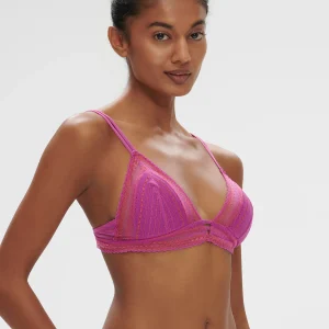 Soutien-gorge triangle sans-armatures - Energy Pink