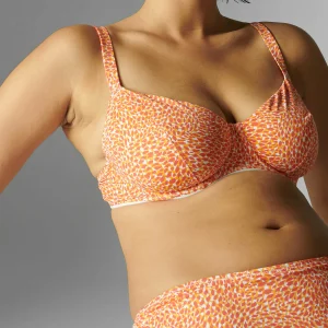 Culotte de bain taille haute - Orangeade