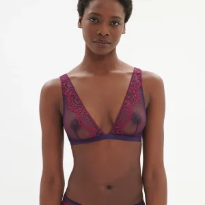 Soutien-gorge triangle sans-armatures - Violet Euphoria