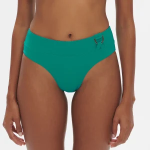 Culotte de bain taille haute - Vert Waterfall