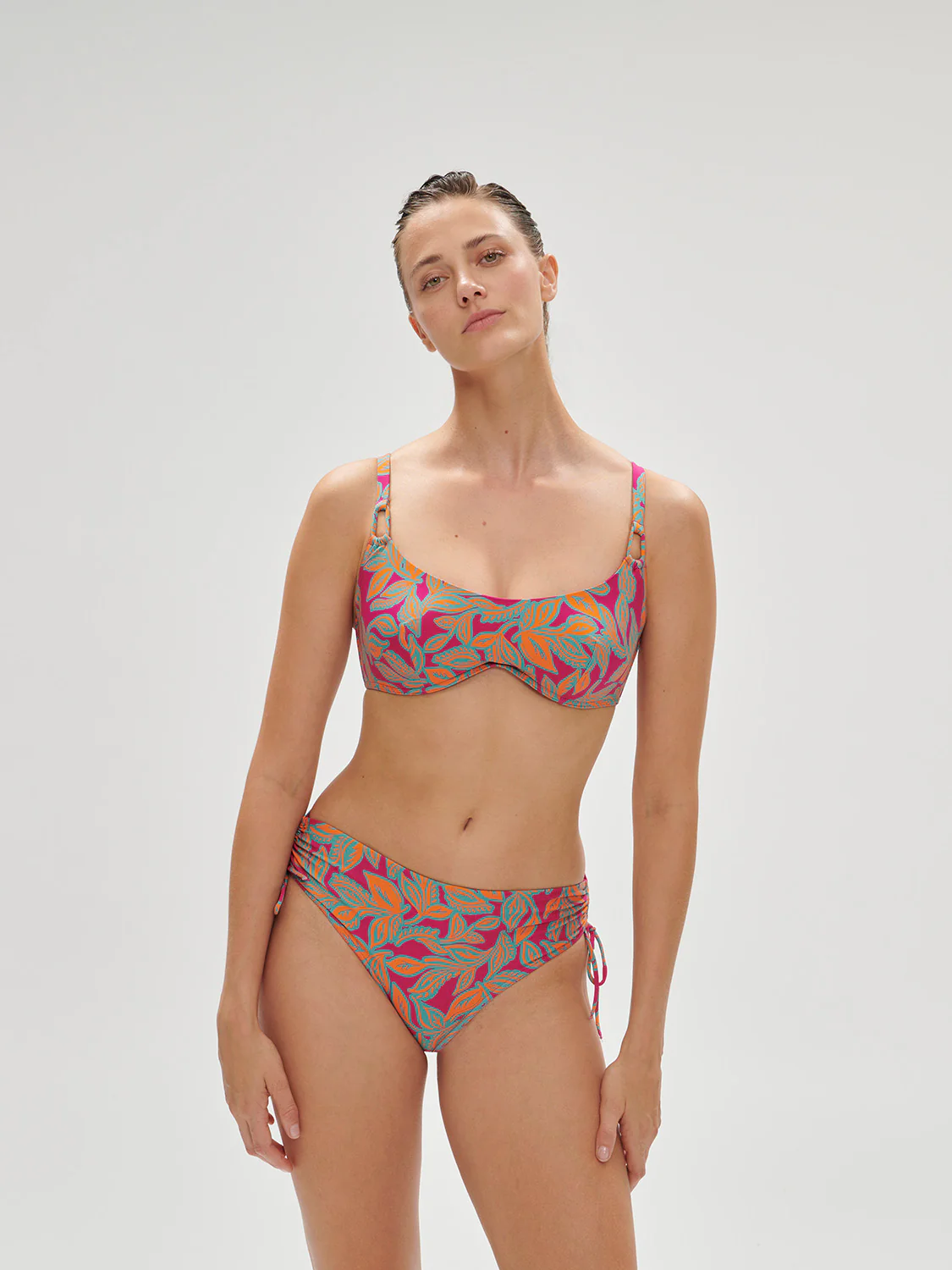 Brassière avec Armatures - Imprimé Rose Ménara – Image 6