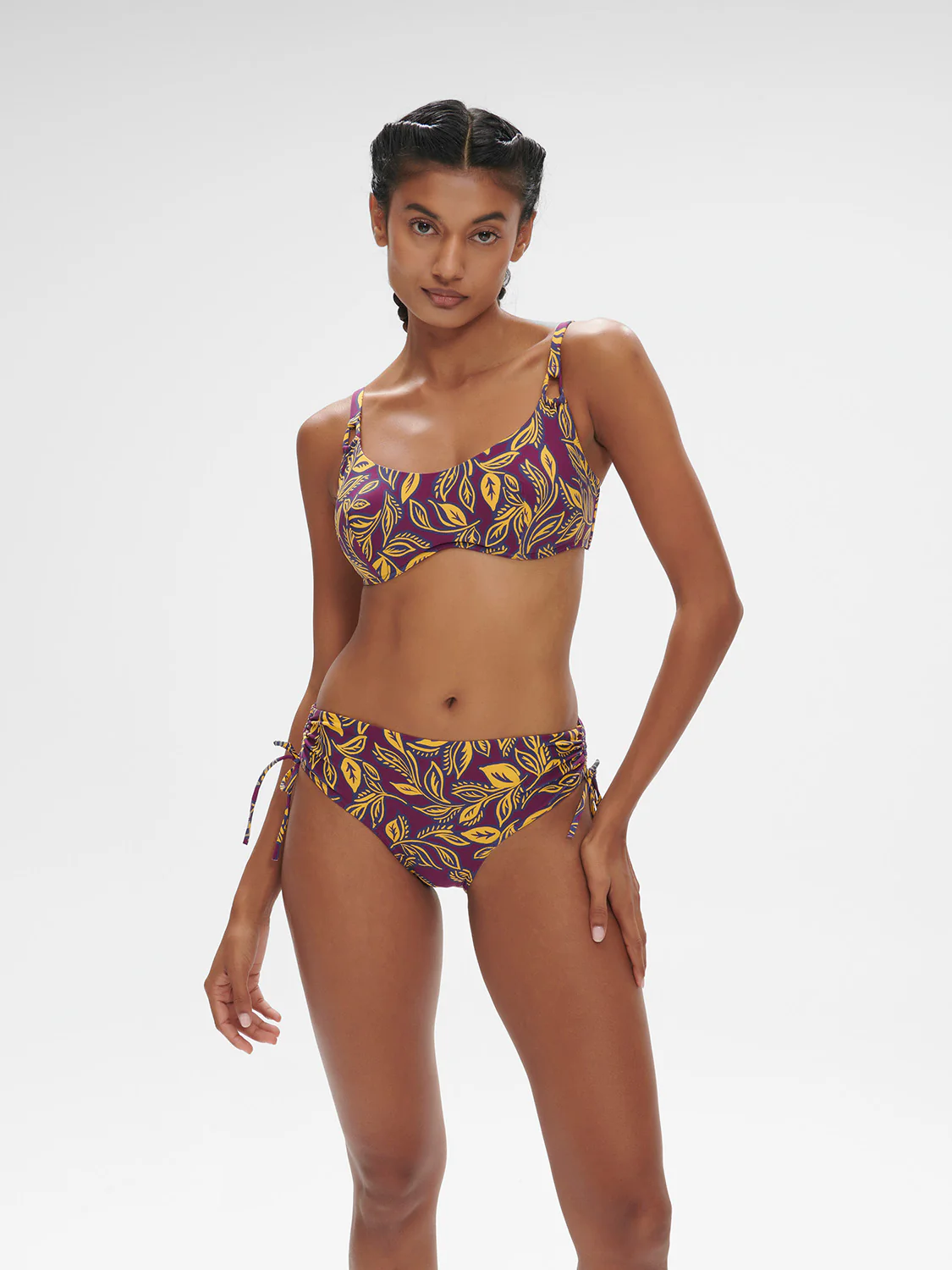 Brassière avec Armatures - Imprimé Violet Agadir – Image 5