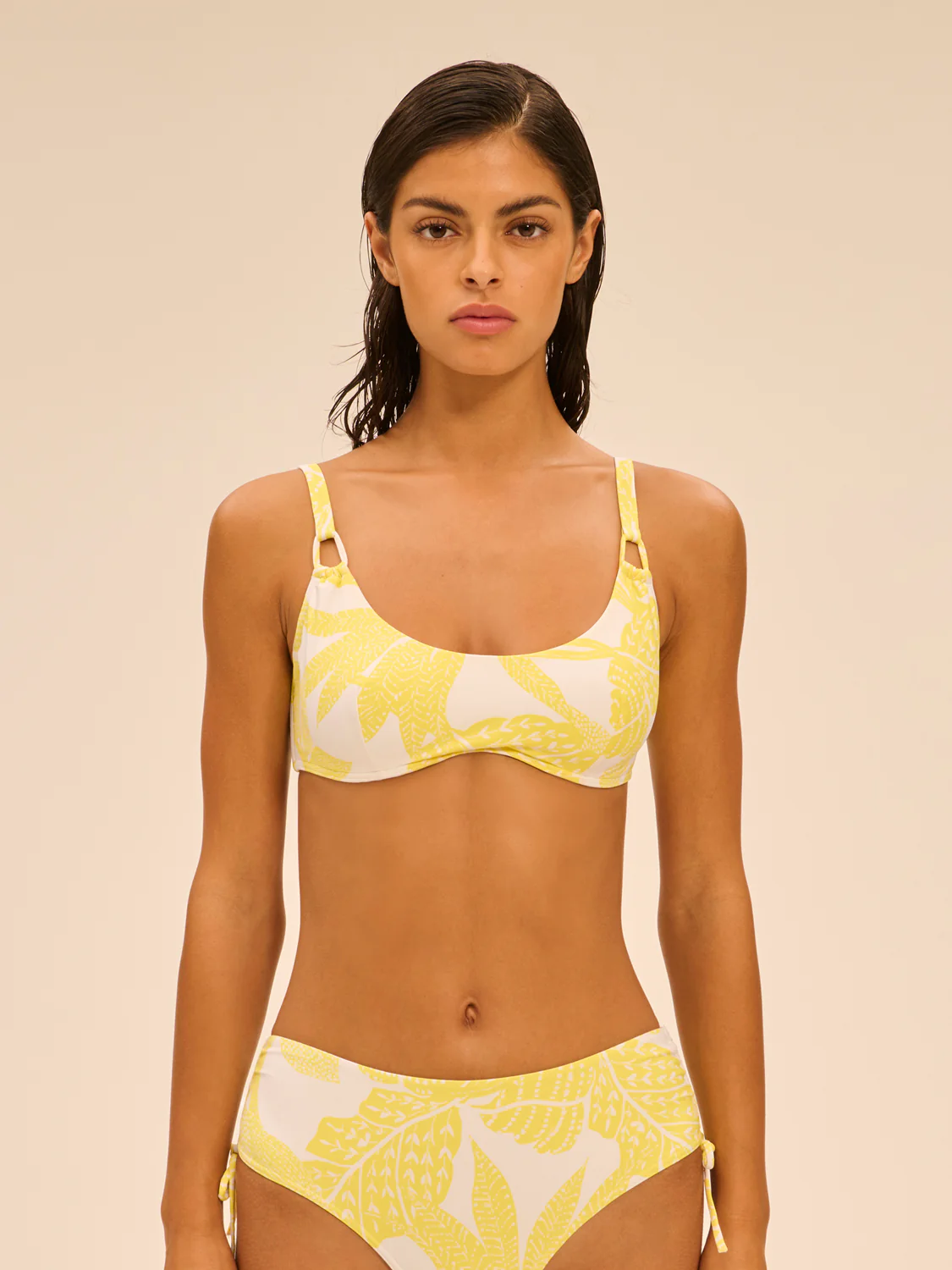 Brassière armaturée - Imprimé Pluméria – Image 2