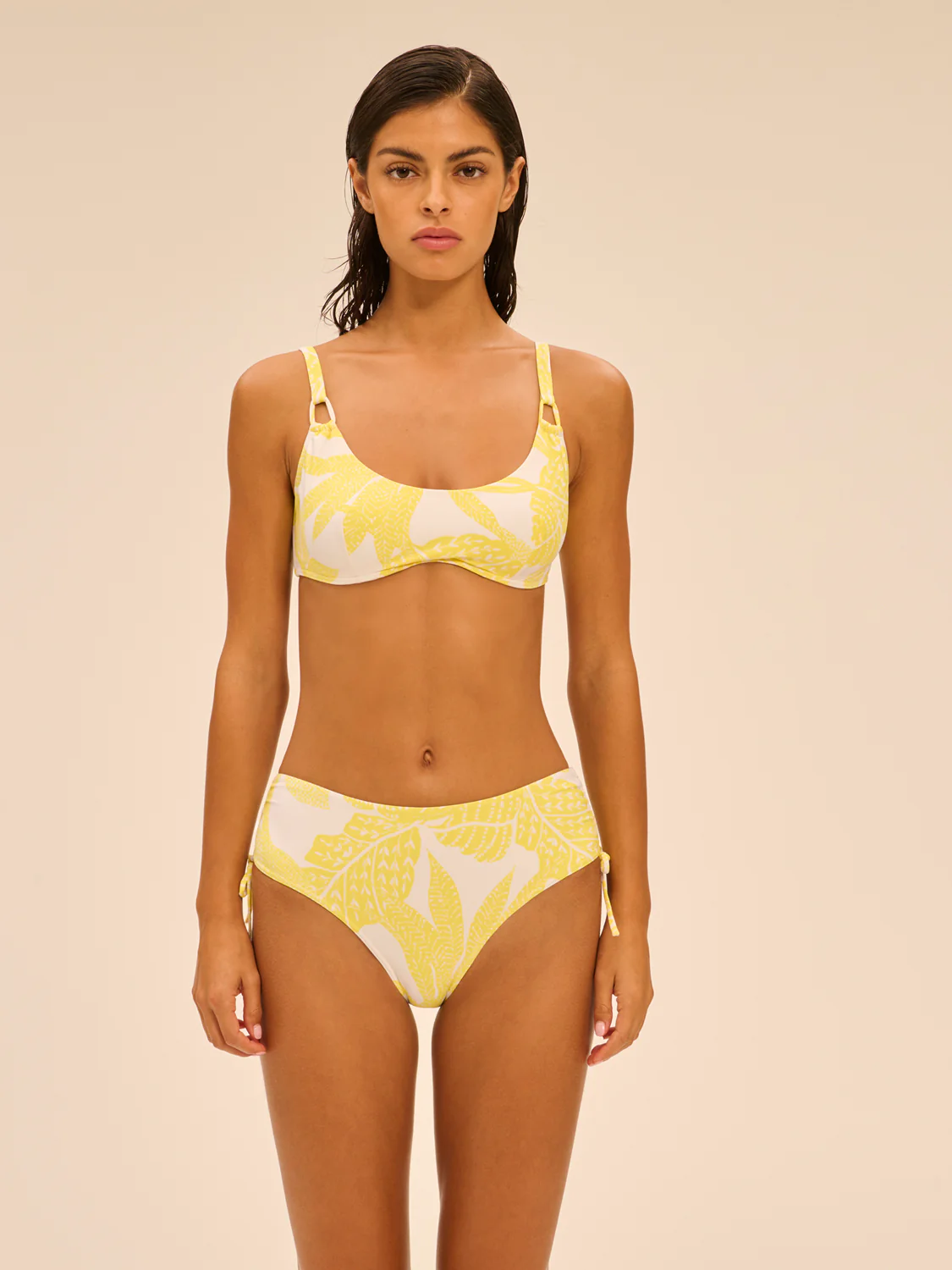 Brassière armaturée - Imprimé Pluméria – Image 5