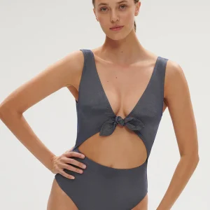 Maillot de bain 1 pièce sans armature - Lurex Midnight