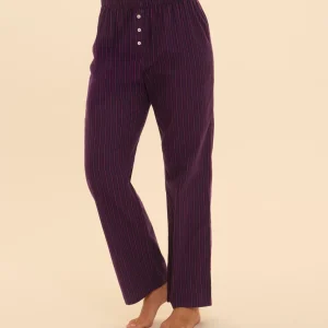 Pantalon - Rayures Bleu