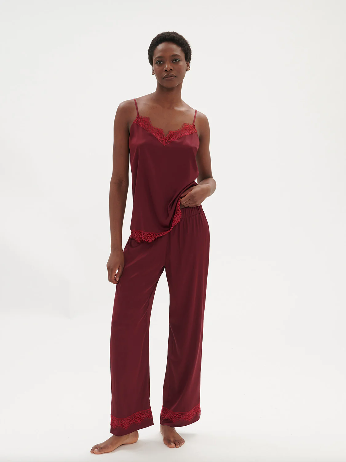 Pantalon - Rouge Spinelle – Image 4