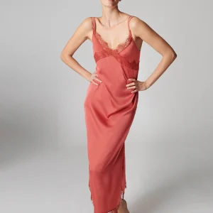 Nuisette longue - Rose quartz