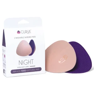 2 Essential Night washable nursing pads
